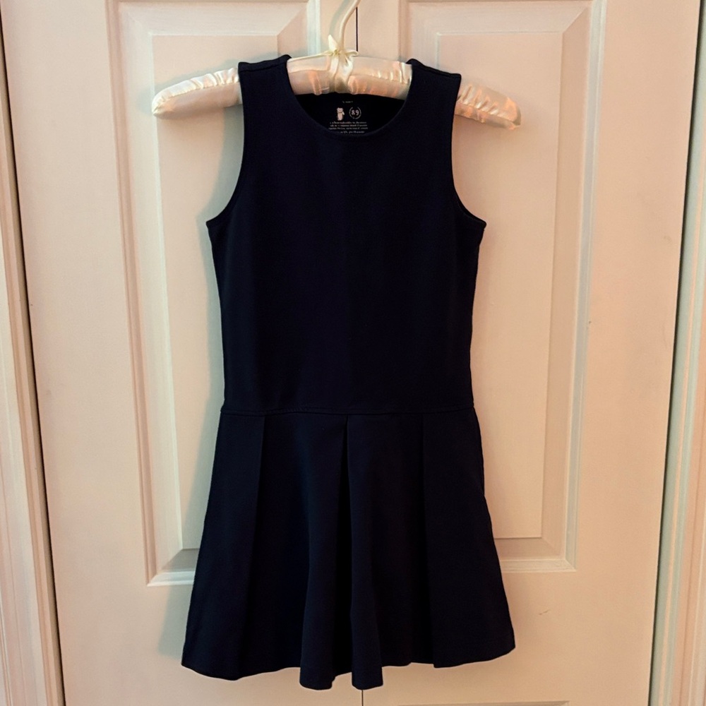 Classic Navy Blue Kids Dress